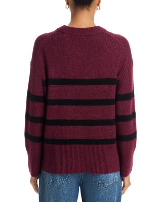 Miranda Striped Cashmere & Silk Sweater