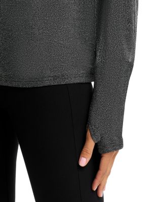 The Anywhere Metallic Threaded Top