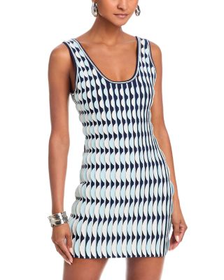 Lorien Geo Print Mini Dress