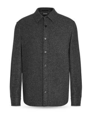 Cashmere & Silk Shirt Jacket