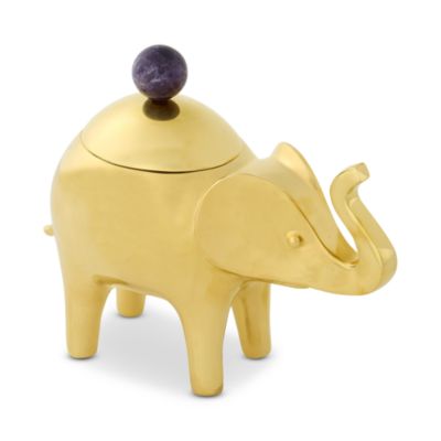 Brass Elephant Box