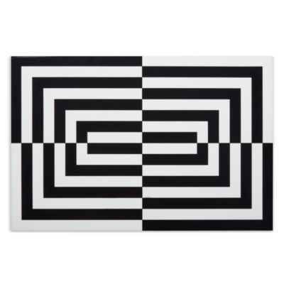 Large Lacquer Op Art Box