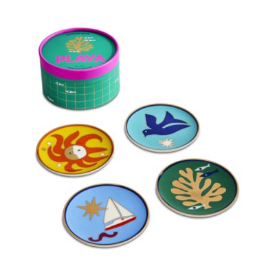 Playa Coasters, Set of 4