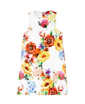 Bold Floral Shift Dress