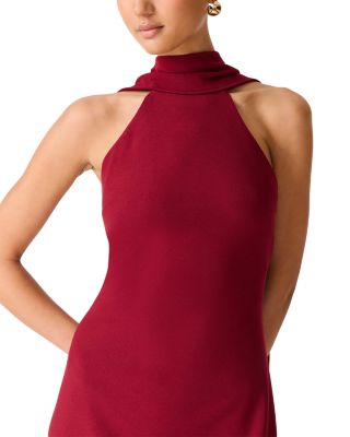 Mira Halter Mini Dress