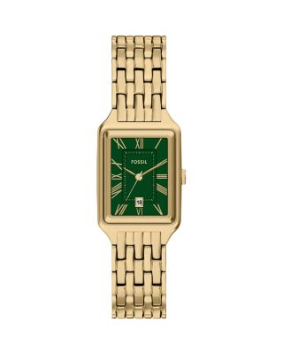 Raquel Three-Hand Gold-Tone Stainless Steel Watch, 23mm x 38mm