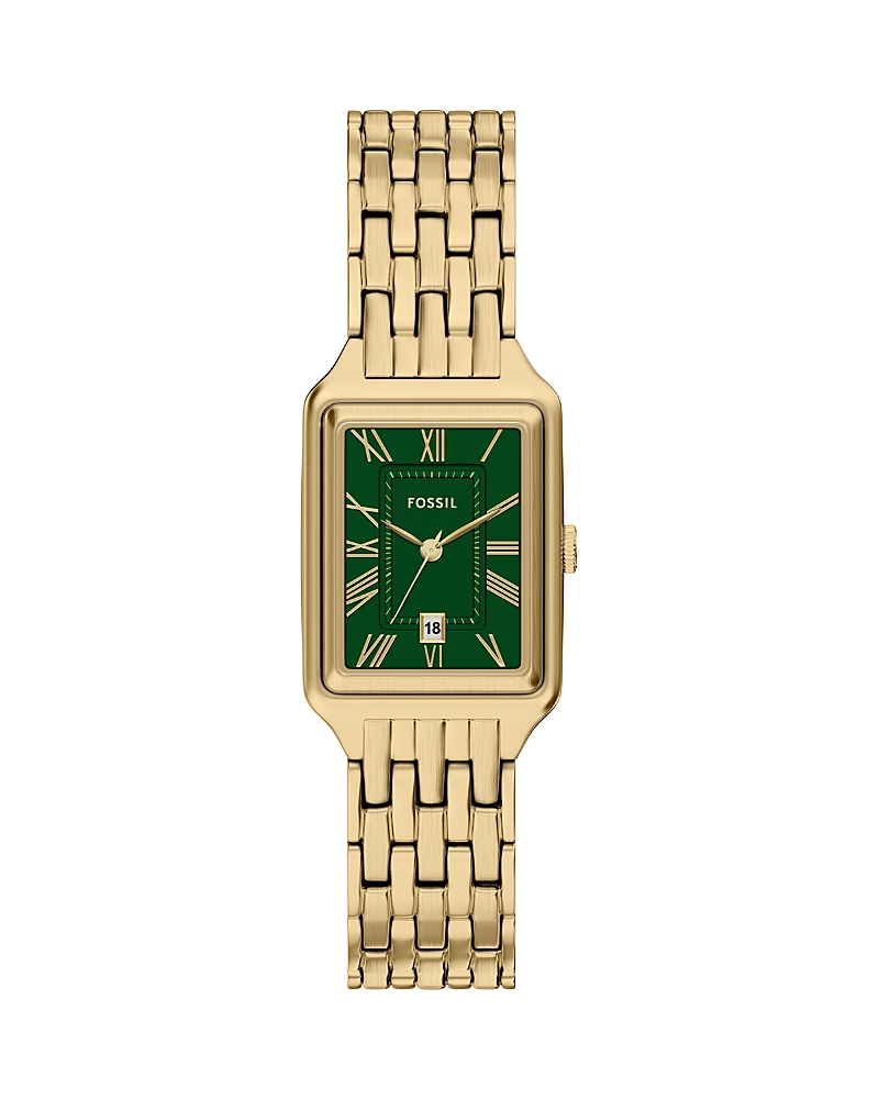 Fossil Women's Raquel Green Dial Watch In Gold