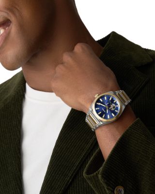 Everett Automatic Two-Tone Stainless Steel Watch, 42mm