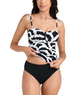 Shadows Bandeau Tankini 