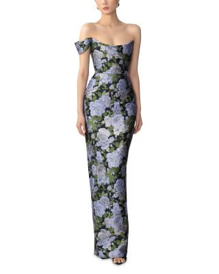 Jackson Jacquard Gown