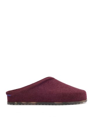 Rothys The Revelvet Casual Clog In Red In Burgundy | ModeSens