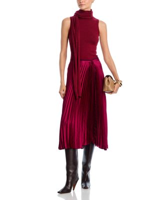 Liriel Pleated Midi Skirt