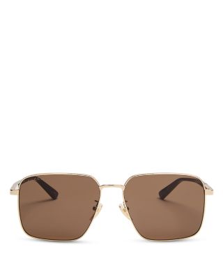 Geometric Sunglasses, 60mm