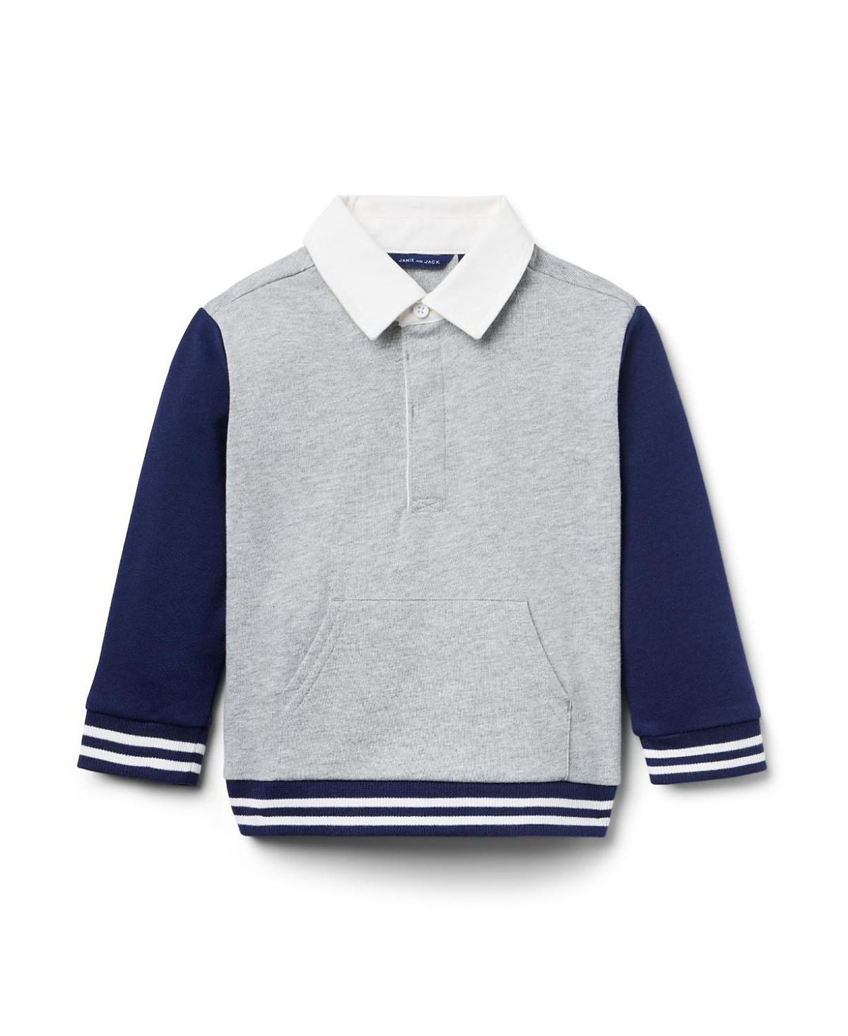 Janie and Jack Boys' The Rugby Sweatshirt - Baby, Little Kid, Big Kid