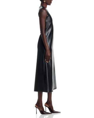 Zera Faux Leather Dress