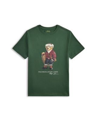 Boys' Polo Bear Cotton Jersey Tee - Big Kid