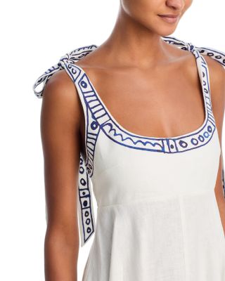 Leela Ballet Linen Sundress