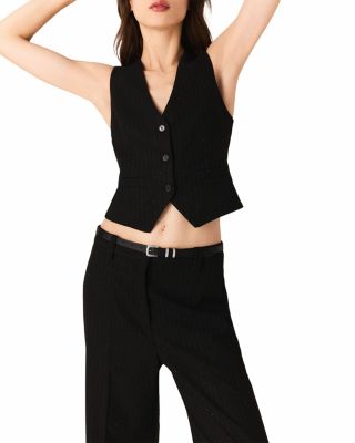 Lanoir Embellished Sleeveless Jacket