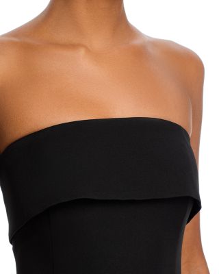 Strapless Cropped Top
