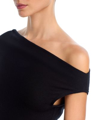 Lauren Ruched Asymmetrical Dress