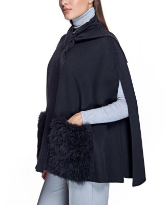 Wool blend Cape