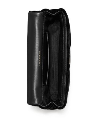 Kira Mini Diamond Quilted Velvet Flap Bag