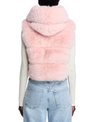 The Landau Faux Fur Vest