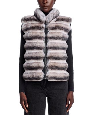 The Faux Chinchilla Vest