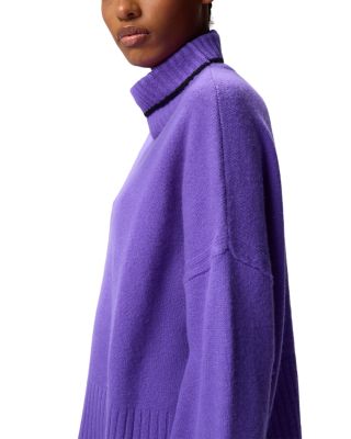 Falkland Wool & Cashmere Polo Neck Sweater