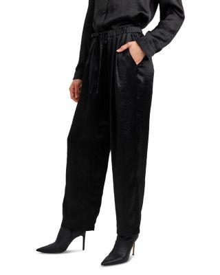 Textured Pull On Pants