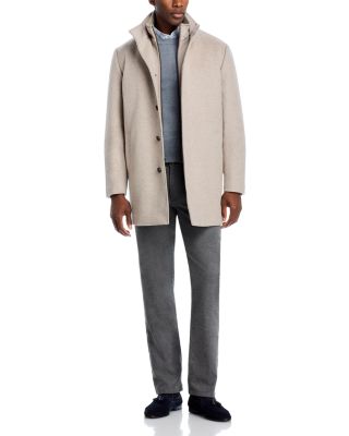 Mont Royal Wool & Cashmere Regular Fit Car Coat