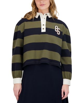 Balloon Sleeve Polo Tee