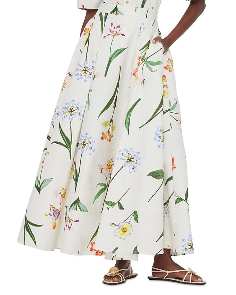 Leo Lin Rhiannan Skirt In White