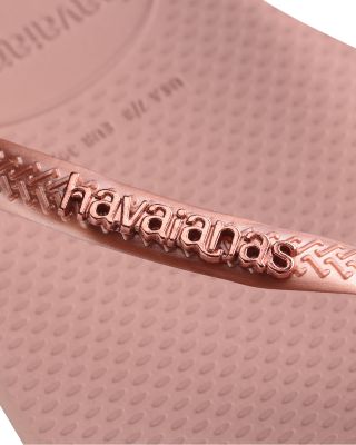 Women's Slim Logo Flip Flop Sandals