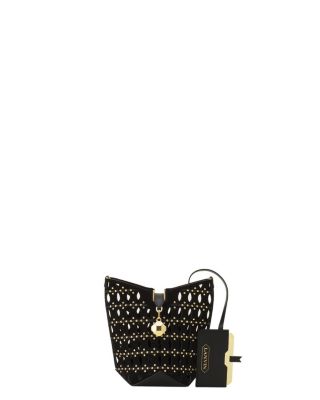 Catch Nano By Bucket Bag In Suede