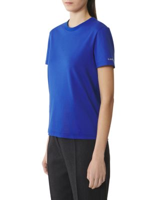  Cotton T-Shirt with Ribbon Detail