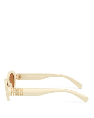 Oval Sunglasses, 50mm