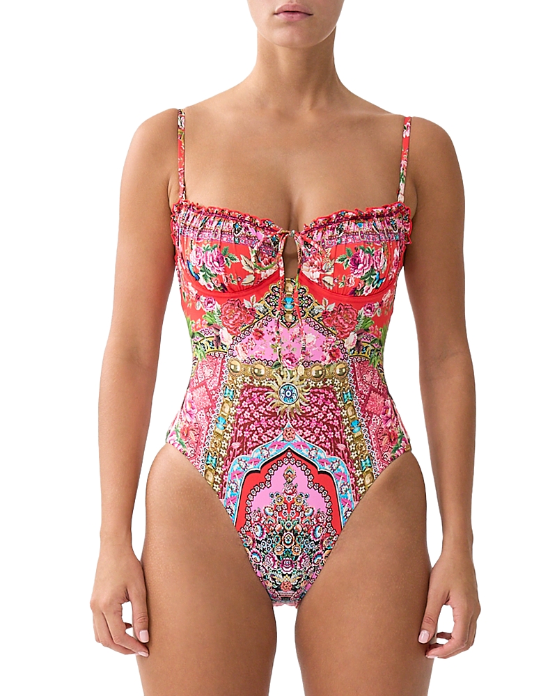 Camilla Ruched One Piece Swimsuit