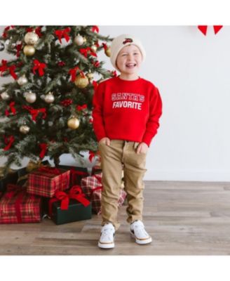 Boys&#39; Santa&#39;s Favorite Christmas Sweatshirt - Baby, Little Kid