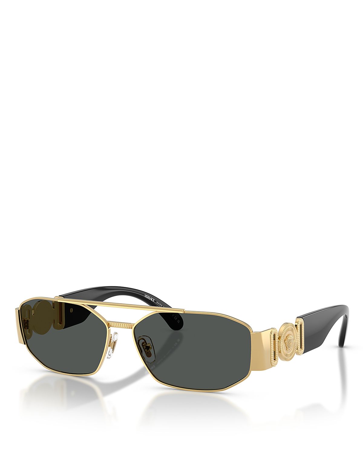 Versace Aviator Sunglasses, 58mm