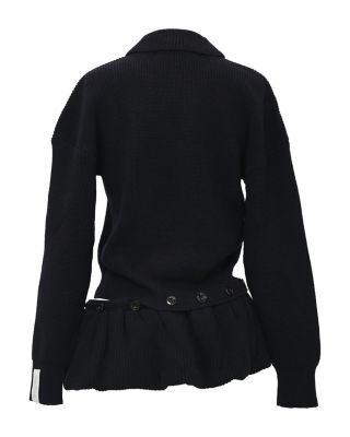 Detachable Peplum Sweater