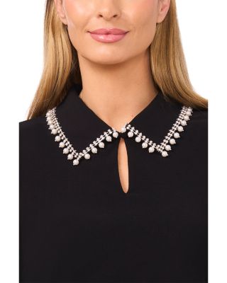 Rhinestone Embellished Top