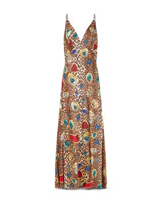 Silk Maxi Slip Dress