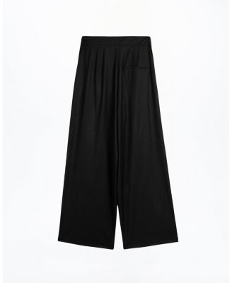  Double-Buckle High-Waist Pants