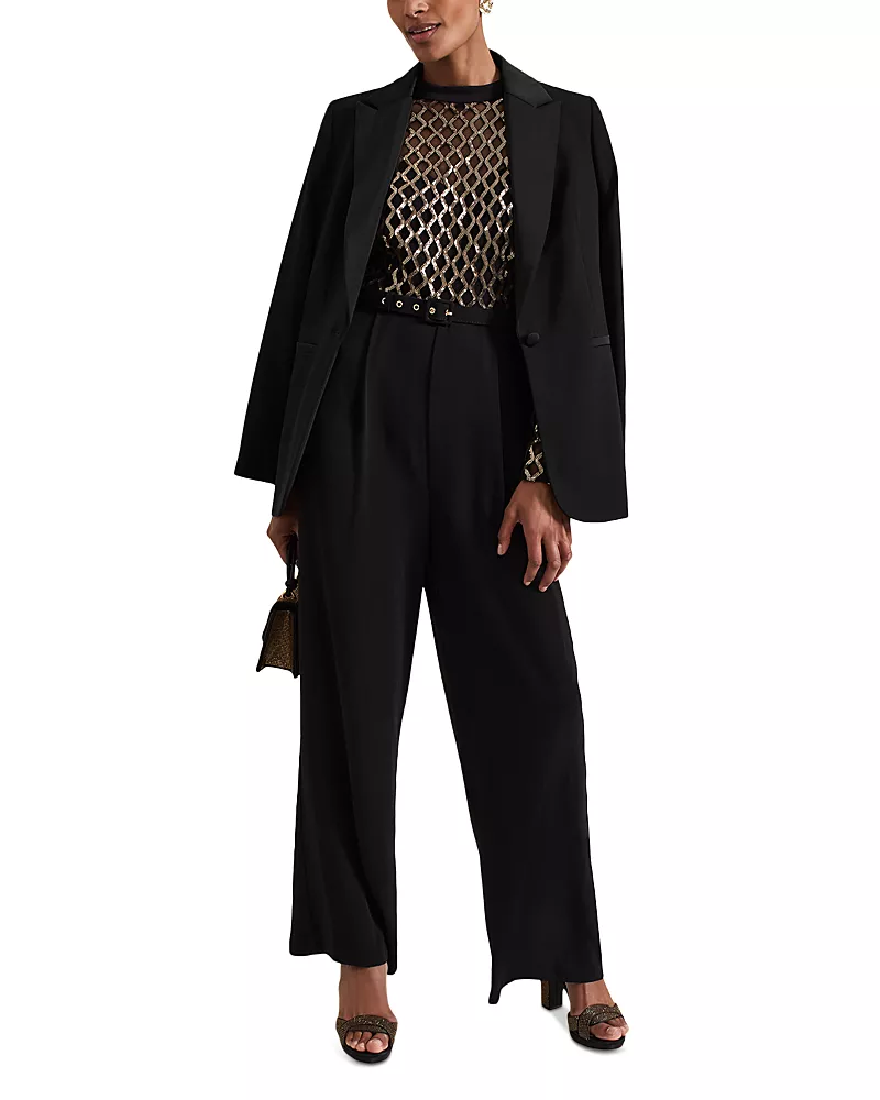 Phase Eight Amelia Sequin Bodice Jumpsuit
