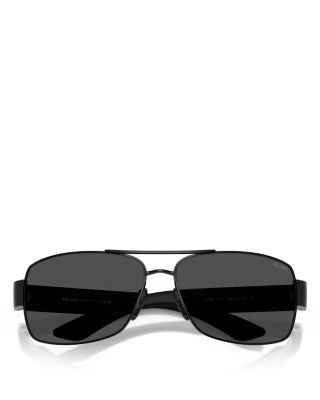 Linea Rossa Wraparound Sunglasses, 65mm