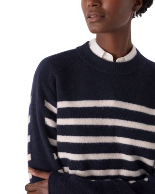 Wool Blend Round Neck Sweater