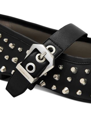 Women's Holly Studded Mary Jane Flats