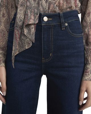 Le Slim Palazzo High Rise Jeans in Fairway