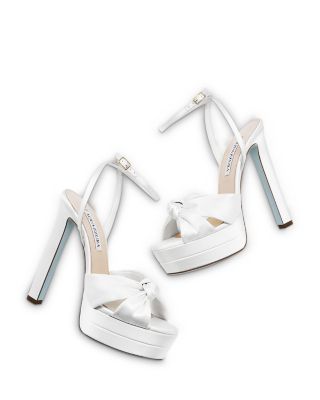 Women's Cupid Bridal Plateau High Heel Sandals